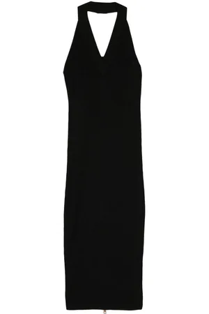 Balmain Geripptes Minikleid