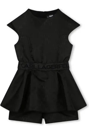 Karl Lagerfeld Jacquard-Overall im Layering-Look