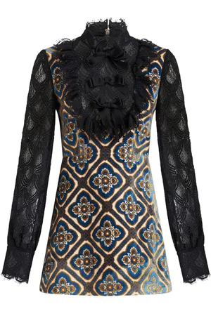 Etro Cady-Kleid mit Spitzendetail