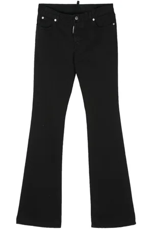 Dsquared2 Halbhohe Schlagjeans