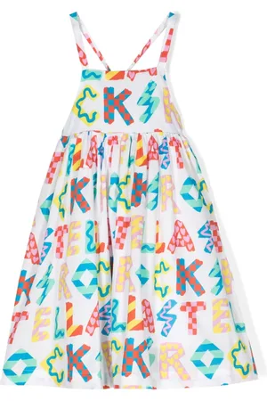Stella McCartney Ausgestelltes Kleid mit Rocks-Print