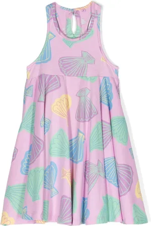 Stella McCartney Jerseykleid mit Muschel-Print