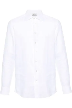 Etro Pegaso Hemd aus Leinen