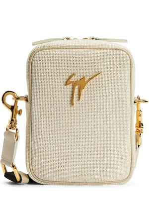 Giuseppe Zanotti Thoby Schultertasche mit Logo-Schild