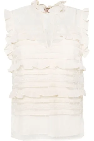 Twin-Set Top mit Spitze