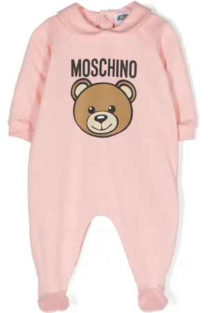 Moschino Strampler mit Teddy-Motiv