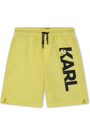 Karl Lagerfeld Badeshorts mit Logo-Print