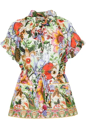 Etro Bluse mit Blumen-Print