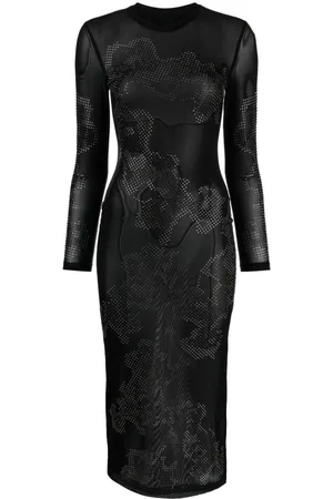 Cynthia Rowley Aaliyah Kleid mit Kristallen