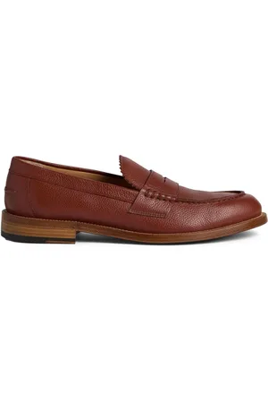 Dsquared2 Penny-Loafer aus strukturiertem Leder