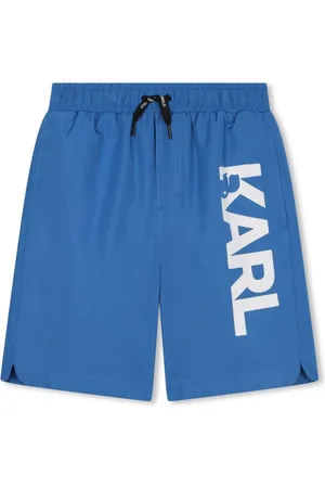 Karl Lagerfeld Badeshorts mit Logo-Print