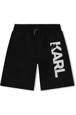 Karl Lagerfeld Badeshorts mit Logo-Print