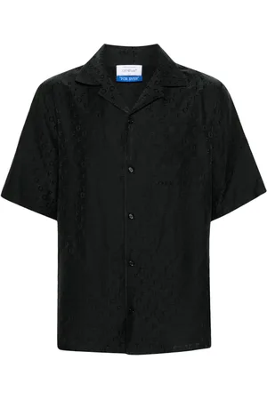 OFF-WHITE Jacquard-Hemd mit Monogrammmuster