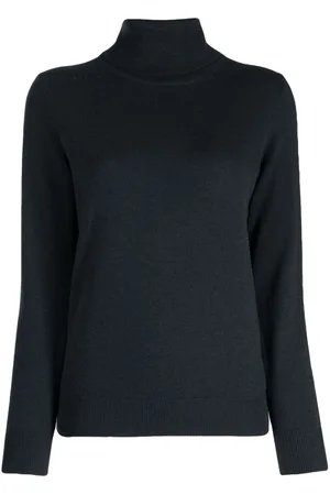 N.PEAL Fein gestrickter Rollkragenpullover