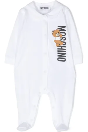 Moschino Pyjama mit Logo-Print
