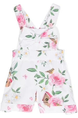 MONNALISA Shorts mit Blumen-Print