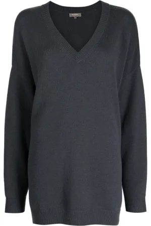 N.PEAL Pullover mit V-Ausschnitt