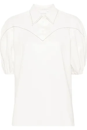 Chloé Bluse mit Jacquard-Muster