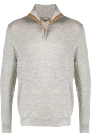 N.PEAL The Regent zip-up jumper