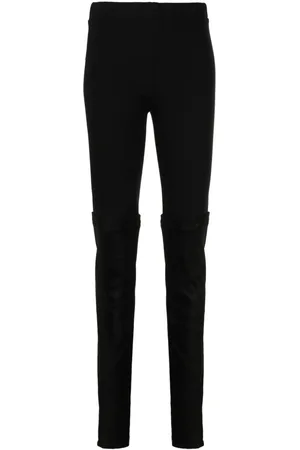 ISABEL BENENATO Schmale Hose im Layering-Look