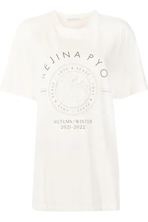 REJINA PYO T-Shirt mit grafischem Print