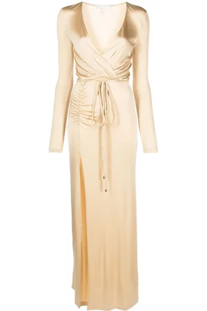 Patrizia Pepe Jersey-Kleid mit V-Ausschnitt