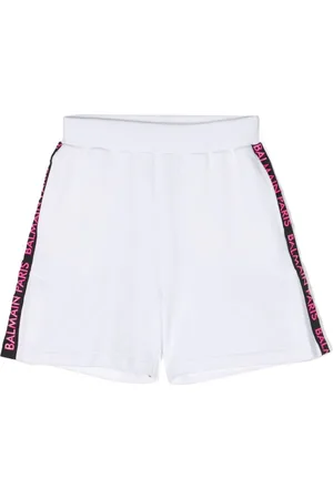 Balmain Shorts mit Logo-Print