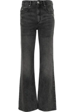 Isabel Marant Belvira Bootcut-Jeans mit hohem Bund