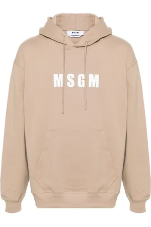 Msgm Hoodie mit Logo-Print
