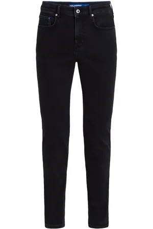 Karl Lagerfeld Skinny-Jeans mit Logo-Applikation