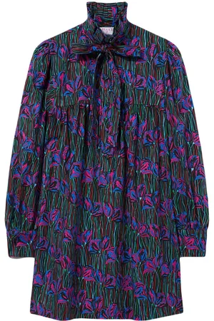 Puccini Minikleid mit Blumen-Print