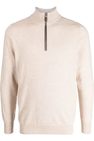 N.PEAL The Carnaby Pullover mit Reißverschluss
