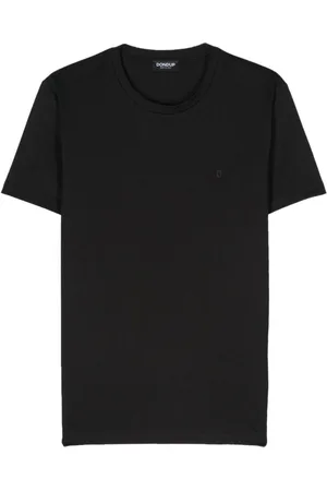 Dondup T-Shirt mit gummiertem Logo