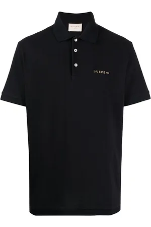 BUSCEMI Poloshirt mit Logo-Schild