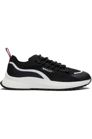 Bally Logo-Sneakers mit Mesh-Einsatz