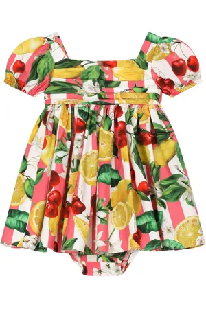 Dolce & Gabbana Kleid mit Früchte-Print