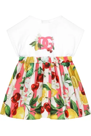 Dolce & Gabbana Kleid mit Früchte-Print