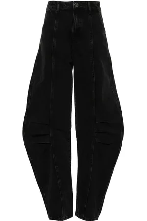 ROTATE Tapered-Jeans aus Bio-Baumwolle