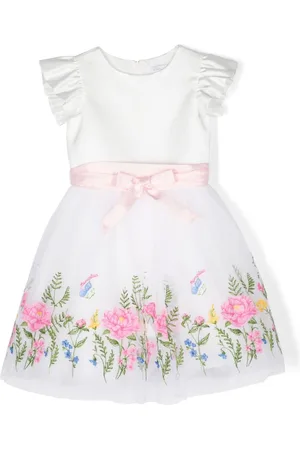 MONNALISA Kleid mit Blumenapplikation