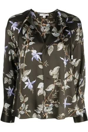 Vince Bellflower Seidenbluse