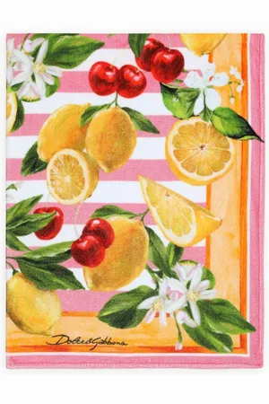 Dolce & Gabbana Badetuch mit Früchte-Print