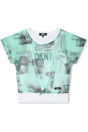 DKNY T-Shirt mit New York-Print