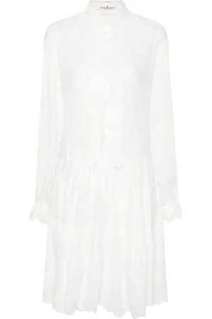 ERMANNO SCERVINO Minikleid mit Blumenstickerei