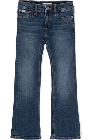 Calvin Klein Halbhohe Schlagjeans