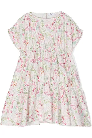 Il gufo Kleid mit Blumen-Print
