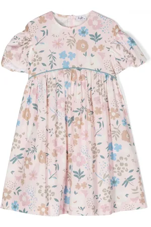Il gufo Kleid mit Blumen-Print