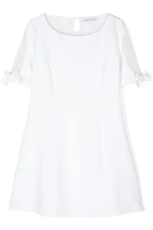MONNALISA Kreppkleid mit Spitze