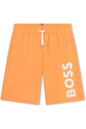 HUGO BOSS Badeshorts mit Logo-Print