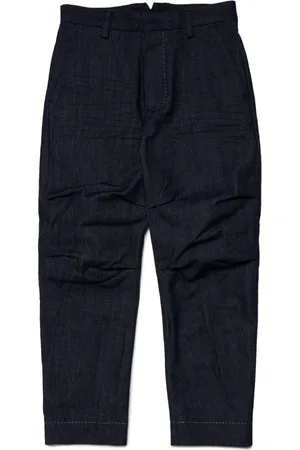 Dsquared2 Straight-Leg-Jeans mit Raffung