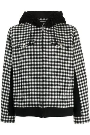 UNDERCOVER Karierte Kapuzenjacke